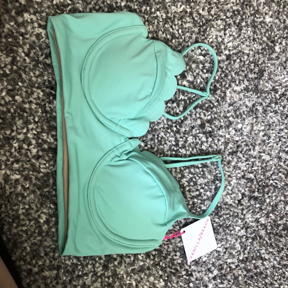 vanilla beach bikini top